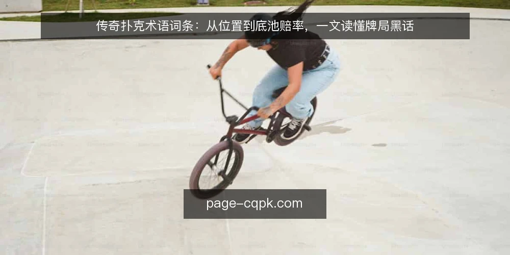传奇扑克术语词条:从位置到底池赔率,一文读懂牌局黑话 — 传奇扑克术语:先搞清楚这几个基本词 配图
